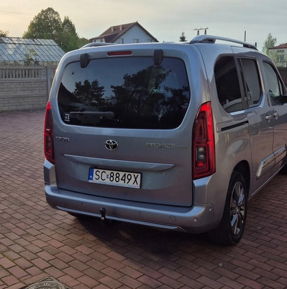 Toyota Proace City Verso cena 100000 przebieg: 103570, rok produkcji 2020 z Błonie małe 154